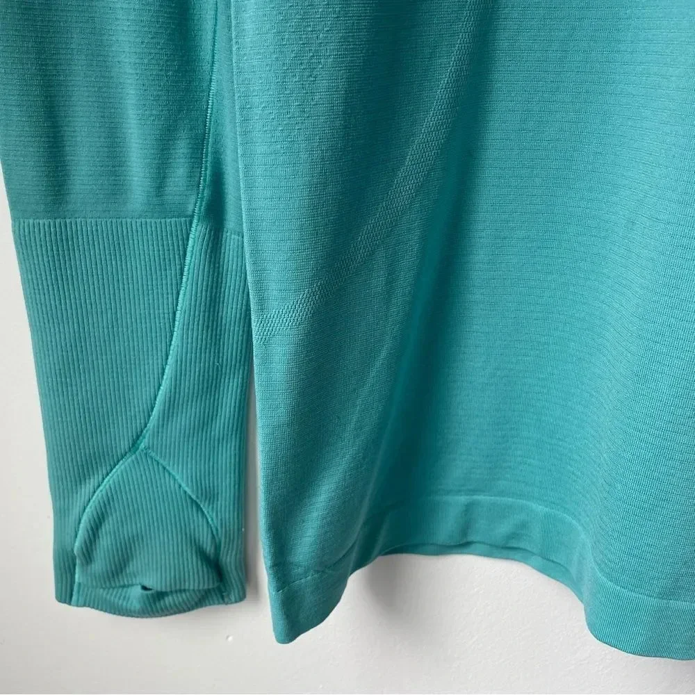 Lululemon run swiftly tech break new  ground turtleneck long‎ sleeve top 2 rare - Picture 11 of 12